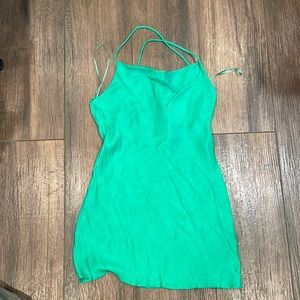 Zara Green Mini Dress
